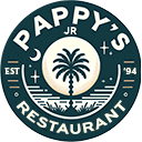 Pappy's Jr Restaurant circular logo
